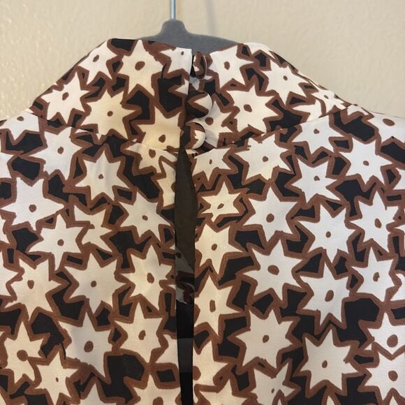 NWT By Anthropologie Movk Neck Swing Mini dress Extra Small Petite NEW - Picture 5 of 10